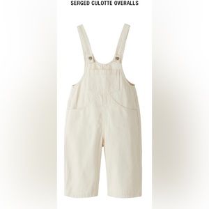 Zara Toddler Culotte Overalls